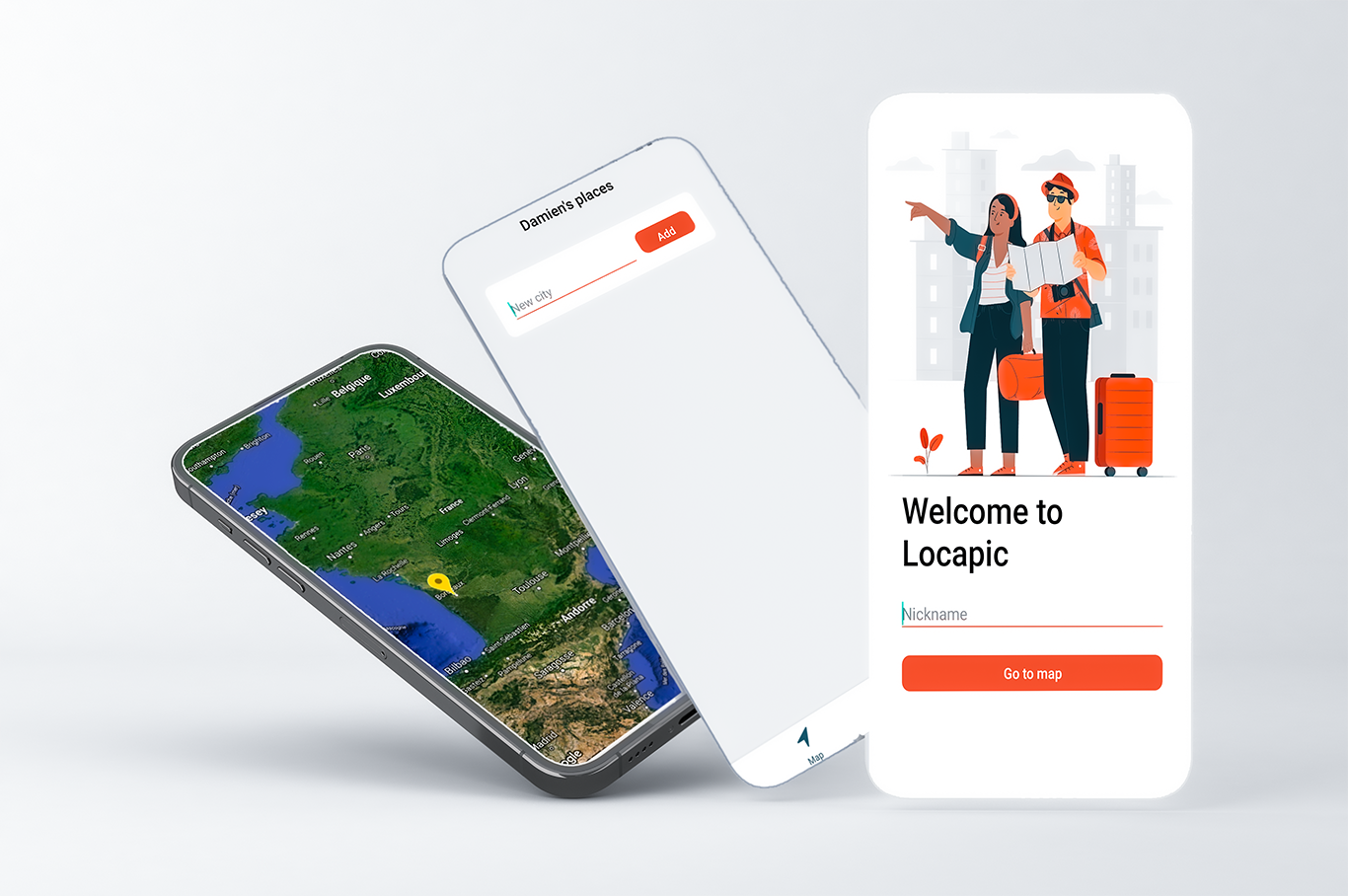 Application
												Géolocalisation